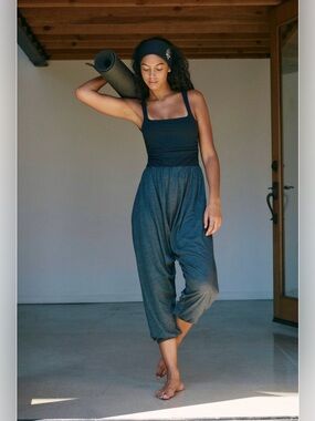 NWT FP Movement Free People Shiny Happy One Piece - Black Women’s Size XS